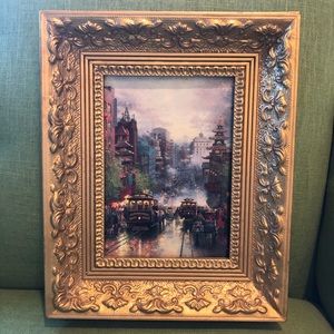 Thomas Kinkade Framed San Francisco Canvas Print